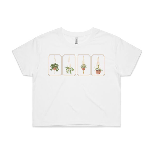Leafy Hangs - Crop Tee (Same Day) Thumbnail