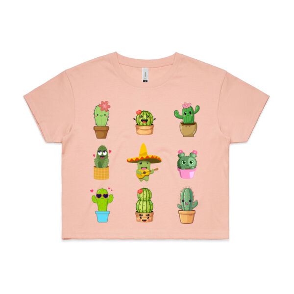 Cacti Lover - Crop Tee (Same Day) Thumbnail